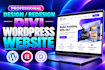 design divi wordpress website or redesign divi website using divi builder