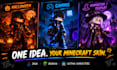 create a custom minecraft halloween skin