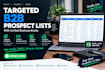 build targeted b2b prospect lists with verified emails