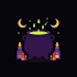do spooky halloween vector illustrations and animated videos