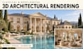 provide premium 3d modeling and realistic rendering for neoclassical homes
