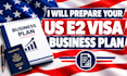prepare your e2 visa business plan