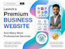 design wordpress business website, build wordpress website