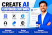 create ai customer chatbots using intercom zendesk freshchat ada tidio botpress