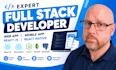 expert full stack developer, mobile app, web app developer react js react native