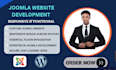 design, redesign, customize and fix your joomla website
