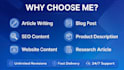 write human written seo optimized article blog post