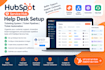 setup service hub help desk ticketing system ticket pipelines ticket automation