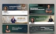 design premium and professional linkedin banner