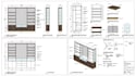 create retail fixture, casework and commercial millwork fabrication drawings