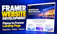 framer website development, figma to framer, framer landing page, framer website