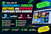 set up trafficjunky, exoclick, juicyads and redtrack