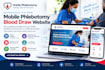 design mobile phlebotomy blood draw testing website