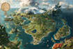 make a fantasy map for you