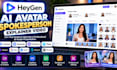 make your avater ai spokesperson explainer video using heygen keygen flow