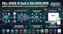 develop ai website, ai web app, ai software and ai saas as full stack developer