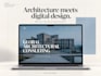 build a professional portfolio website using base44