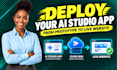 google ai studio app deployment, ai studio cloud run, studio firebase, fix bug