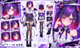 design and rig vtuber model live2d vtuber model 2d anime vtuber vtuber rigging