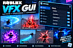 design roblox UI, gui, vfx and script your game