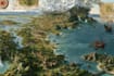 do medieval fantasy map, isometric vector map