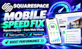 speed up squarespace, core web vitals, mobile speed, page load time, pagespeed