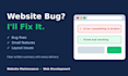 fix website bugs, errors and add new features