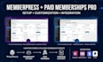 create memberpress or paid membership pro membership website