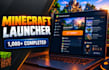 develop a custom minecraft launcher and pvp client for your server