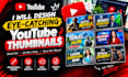 design professional youtube thumbnails in canva