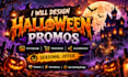 design eye catching halloween promos