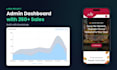 build a react nextjs web app, saas mvp or admin dashboard