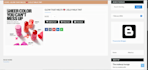 create a professional blogger website design on blogge