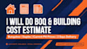 accurate boq and building cost estimate with current ph
