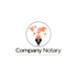 do professional attorney law logo design