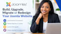 build joomla website, upgrade, migrate joomla website for business