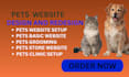 design pets booking website with wix