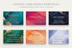 design modern business card, visiting card in coreldraw