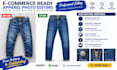 ecommerce apparel photo editing and ghost mannequin