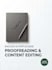 proofreading, copy editing, content writing