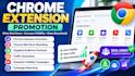 promote your chrome extension, browser extension and chrome web store listing