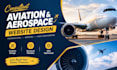 design a professional aviation aerospace consultant website