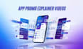 create dynamic app promo video and app explainer