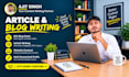 write professional blog articles
