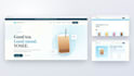 create a responsive multi page website
