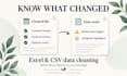 clean and format your excel or CSV data