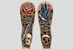 create a bold american traditional tattoo design