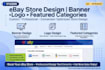 do ebay listing, ebay store design and seo product listing