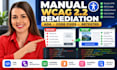 fix website wcag 2 2 ada accessibility issues through manual code remediation