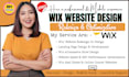 wix website redesign wix website design wix ecommerce website design wix website